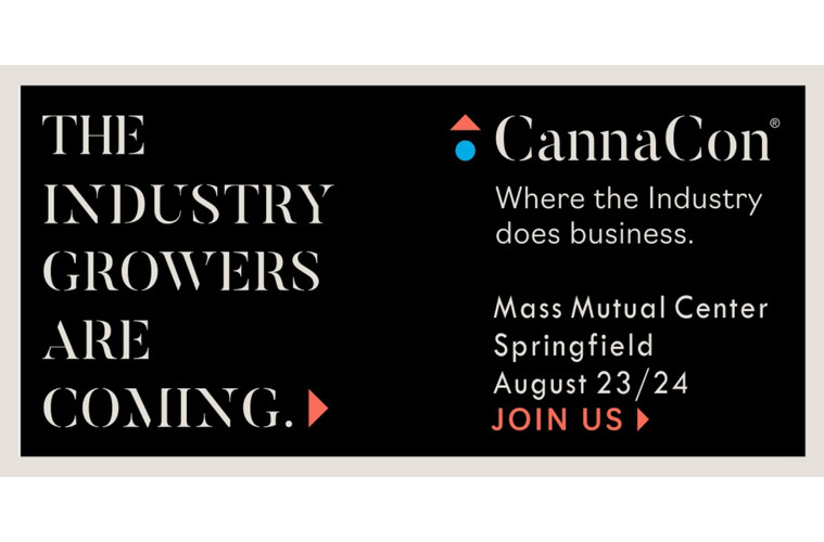CannaCon, a premier B2B cannabis expo will be in Springfield, Massachusetts on August 23rd-24th.
